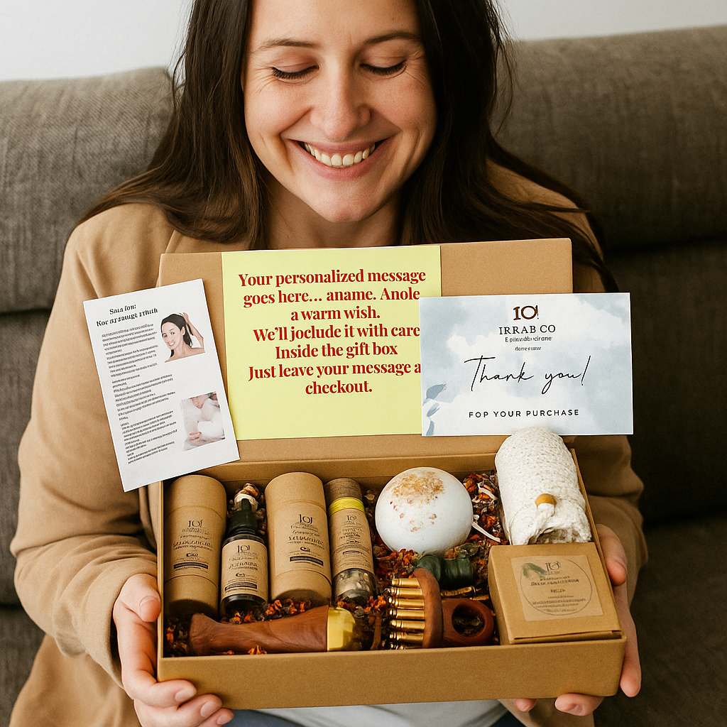 Glow Rituals Ayurveda Kansa Wand Gift Box | Fall Spa Kit by Irka & Co