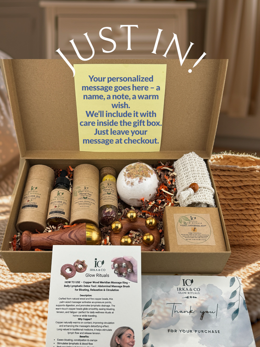Glow Rituals Spa Gift Box | Ayurvedic Wellness Kit by Irka & Co