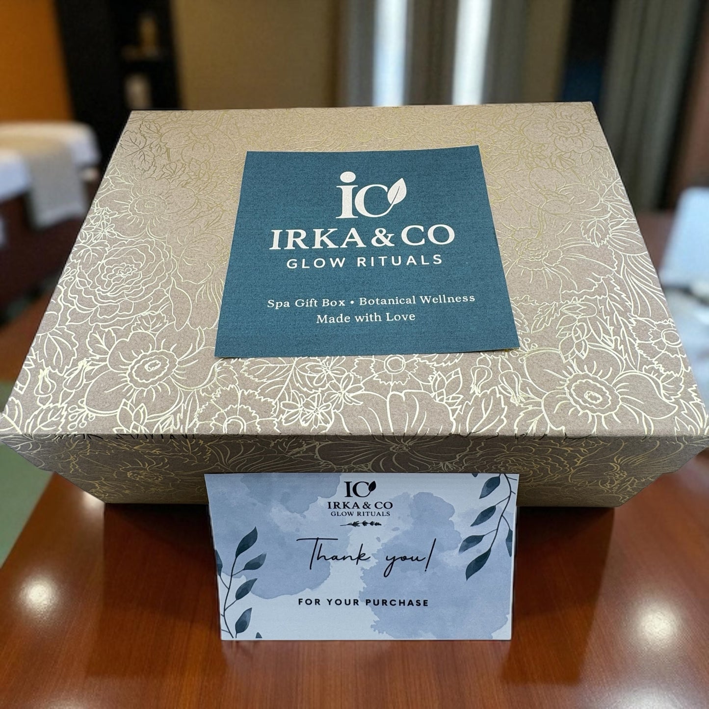 Glow Rituals Spa Gift Box | Ayurvedic Wellness Kit by Irka & Co
